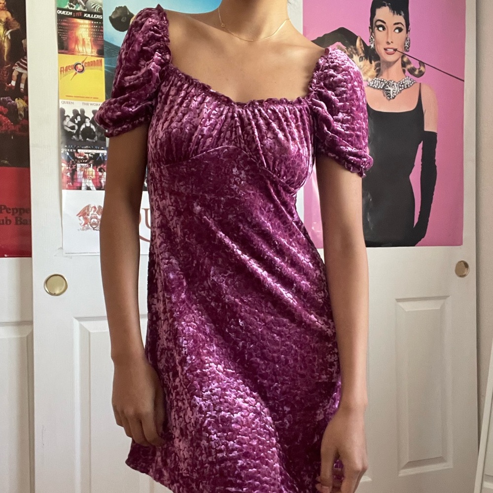 Urban Outfitters Velvet Dress